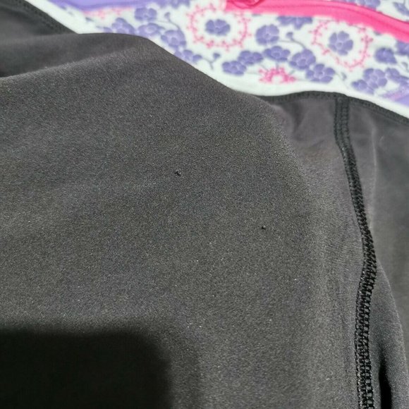 lululemon athletica Black and Purple Athletic Shorts - Picture 8 of 9